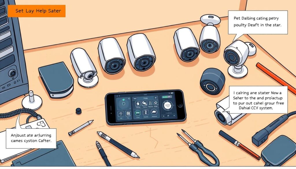 langkah-langkah setting cctv dahua