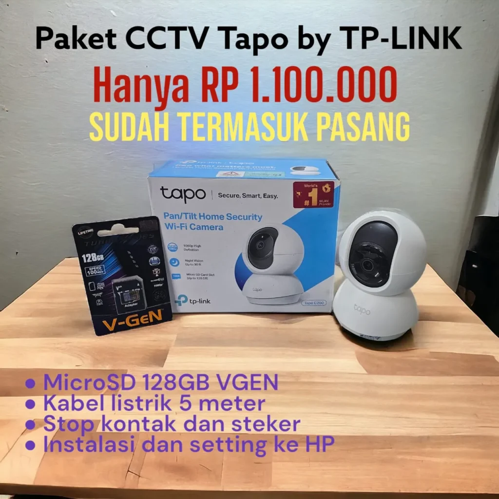 paket cctv tapo