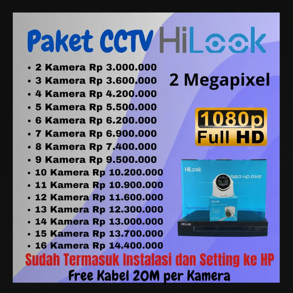 paket cctv hilook